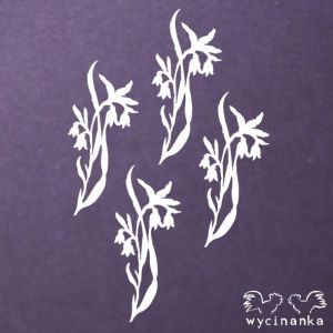 Tekturka Wycinanka Summer Dream - Kwiaty, 4szt